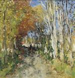 Pierre Eugène Montézin - Bilder Gemälde - Alley in the Forest