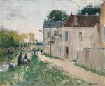 Pierre Eugène Montézin - Bilder Gemälde - Banks of the Lyonne at Changis