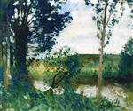 Pierre Eugène Montézin - Bilder Gemälde - Banks of the River