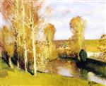Pierre Eugène Montézin - Bilder Gemälde - Banks of the River-2