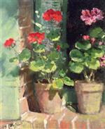 Pierre Eugène Montézin  - Bilder Gemälde - Geraniums