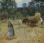 Pierre Eugène Montézin  - Bilder Gemälde - Hay Mowing