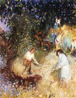 Pierre Eugène Montézin  - Bilder Gemälde - Haymaking