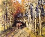 Pierre Eugène Montézin  - Bilder Gemälde - Hitch in the Forest