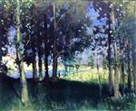 Pierre Eugène Montézin  - Bilder Gemälde - Landscape in Forest