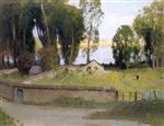 Pierre Eugène Montézin  - Bilder Gemälde - Landscape near Fontainebleau