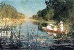 Pierre Eugène Montézin  - Bilder Gemälde - On the Water