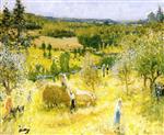 Pierre Eugène Montézin  - Bilder Gemälde - Spring Landscape