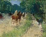 Pierre Eugène Montézin  - Bilder Gemälde - The Forest of Boulogne