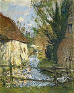 Pierre Eugène Montézin  - Bilder Gemälde - The Mill at Monthule