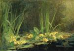Pierre Eugène Montézin  - Bilder Gemälde - The Pool with Frogs