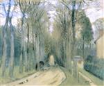 Pierre Eugène Montézin  - Bilder Gemälde - The Road to Boubaix
