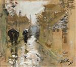 Pierre Eugène Montézin  - Bilder Gemälde - Under the Rain