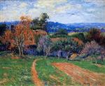 Henry Moret - Bilder Gemälde - A Farm near Pont Aven