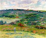 Henry Moret - Bilder Gemälde - A Mower