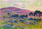 Henry Moret - Bilder Gemälde - Breton Heath