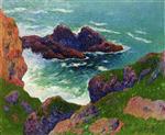 Henry Moret - Bilder Gemälde - Cote du Large