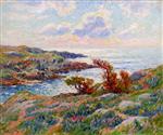Henry Moret - Bilder Gemälde - Cove at Fortz Guen, Finistère