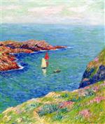 Henry Moret  - Bilder Gemälde - Ile d'Ouessant