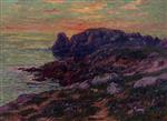 Henry Moret  - Bilder Gemälde - Ile d'Ouessant, Finistere