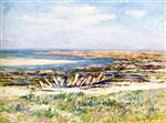 Henry Moret  - Bilder Gemälde - La Manche at Dieppe