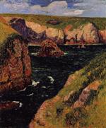 Henry Moret  - Bilder Gemälde - Les Daomois, Belle-Ile