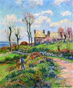 Henry Moret  - Bilder Gemälde - Near Audierne