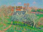 Henry Moret  - Bilder Gemälde - Pont-Aven, Springtime