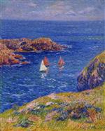 Henry Moret  - Bilder Gemälde - Quessant, Calm Day