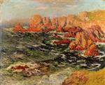 Henry Moret  - Bilder Gemälde - The Breton Coast