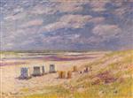 Henry Moret  - Bilder Gemälde - The Egmond Beach, Holland
