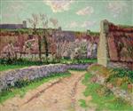 Henry Moret  - Bilder Gemälde - Village in Clohars