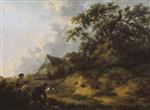 George Morland  - Bilder Gemälde - Rabbiting