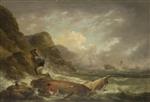 George Morland  - Bilder Gemälde - Shipwreck