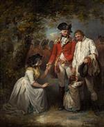 George Morland  - Bilder Gemälde - The Deserter Pardoned