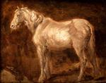George Morland  - Bilder Gemälde - The White Horse
