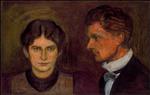 Edvard Munch - Bilder Gemälde - Aase and Harald Norregaard
