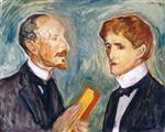 Edvard Munch - Bilder Gemälde - Albert Kollmann and Sten Drewsen