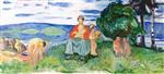 Edvard Munch - Bilder Gemälde - Alma Mater