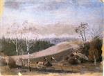 Edvard Munch  - Bilder Gemälde - Autumn Work in the Field
