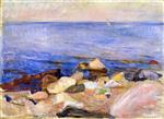 Edvard Munch  - Bilder Gemälde - Beach