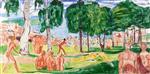 Edvard Munch  - Bilder Gemälde - Beach