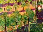 Edvard Munch  - Bilder Gemälde - Boulevard in Paris