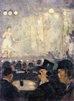 Edvard Munch  - Bilder Gemälde - Cabaret
