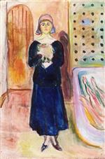 Edvard Munch  - Bilder Gemälde - Charlotte Corday