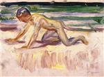 Edvard Munch  - Bilder Gemälde - Childhood