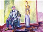 Edvard Munch  - Bilder Gemälde - Christian and Hjørdis Gierløff