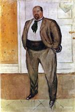 Edvard Munch  - Bilder Gemälde - Consul Christen Sandberg