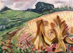 Edvard Munch  - Bilder Gemälde - Corn Field