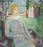 Edvard Munch  - Bilder Gemälde - Dagny Konow